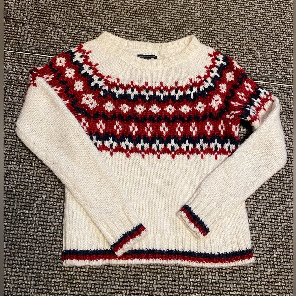 American Eagle washable Wool Sweater 🔥⛷️Great for Hitting the slopes🔥Sm/Med P - Picture 11 of 11